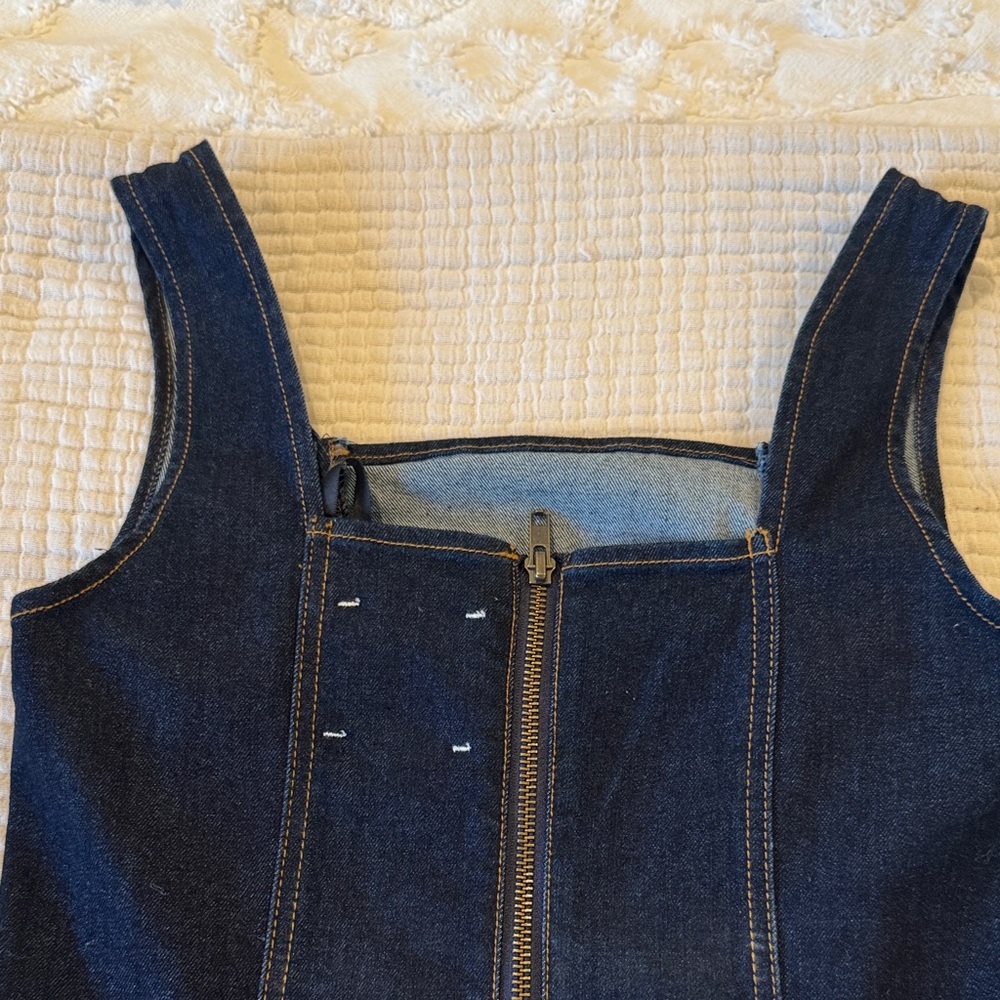 Habitual Women's Dark Blue Denim Dress - Picture 6 of 8